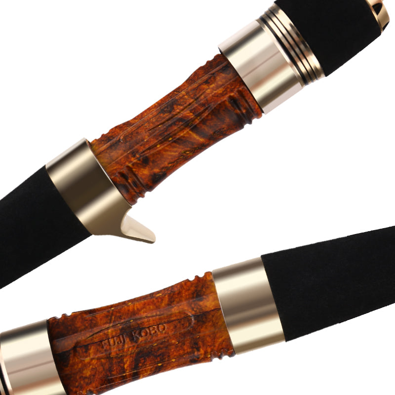 High-Performance Carbon Fishing Rod, Solid Tip, K Guide, 1.38 m to 1.98 m