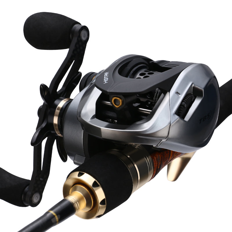 High-Performance Carbon Fishing Rod, Solid Tip, K Guide, 1.38 m to 1.98 m