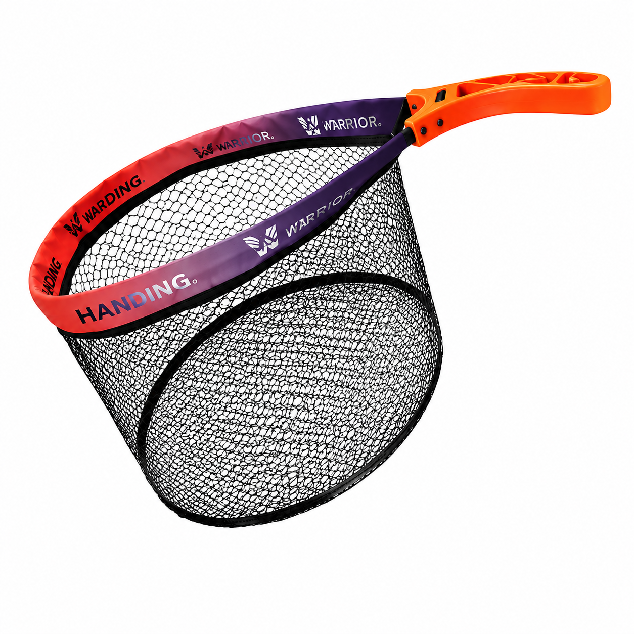 Épuisette pliable de pêche à manche court