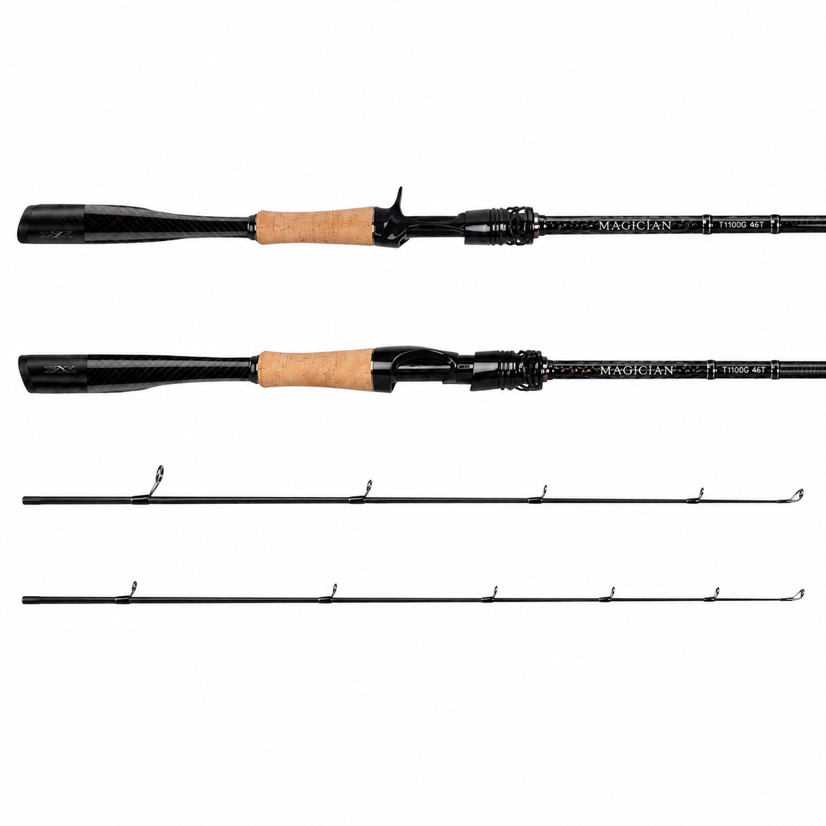 Canne MAGICIAN Toray T1100G 46T Ultra Légère
