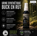 Urine Synth. Buck en Rut 60ML – Orignal / Chevreuil | FABRIQUÉ AU QUÉBEC