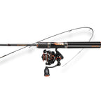 High-Performance Carbon Fishing Rod, Solid Tip, K Guide, 1.38 m to 1.98 m
